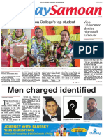 Samoa Observer Front Page 09 Dec 2018