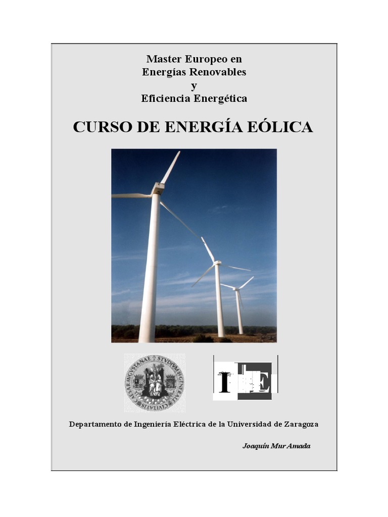 Curso de Energía Eólica: Fundamentos y Aplicaciones | PDF | Herida ...