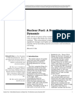 2007 12 14 - Electricity Journal - Nuclear Fuel Markets - E Kee