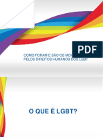 Direitos e luta da população LGBT