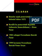 Profil PD Pasar Surya 2011