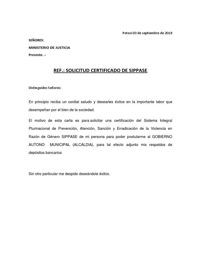 Potosi 03 De Septiembre De 2018