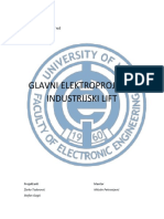 Glavni Projekat Industrijski Lift (Nova Verzija)