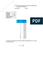 Datos para Cálculo Del Coeficiente de Dufisividad de La Práctica Del Laboratorio de Fenomenos de Transporte