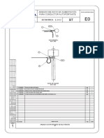 Armado de Inicio en Subestación para Conductor Autoportante: Sector Tipico: 2, 3, 4, 5