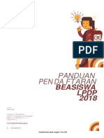 Booklet Beasiswa Reguler LPDP Tahun 2018