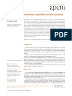 Neurologicial Complications of Hypothyrodism