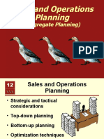 Sales and Operations Planning