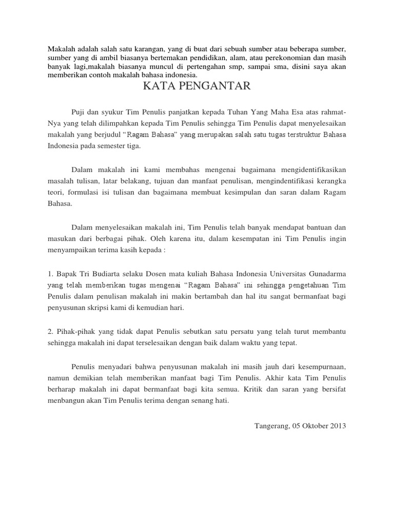 Kata Pengantar