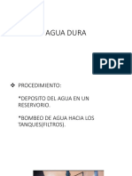 AGUA DURA