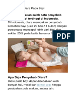 Penanganan Diare Pada Bayi