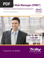 Financial Risk Manager (FRM®) : The Premier Credential of Global Risk Management