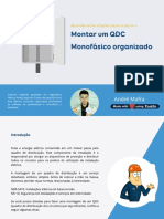 Ebook Montagem de QDC MonofÃ¡sico PDF