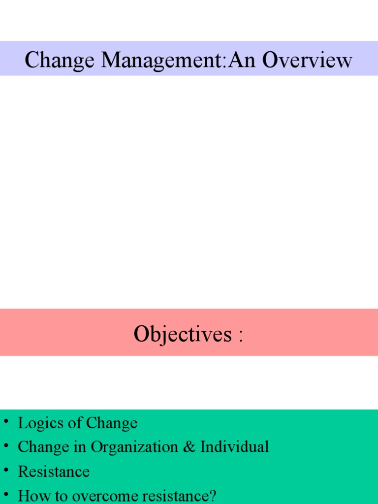 4.change MGMT | PDF | Organizational Behavior | Power (Social And ...