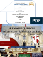 Estado Peruano y Su Influencia en La Política