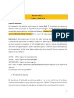 Examen final de Logística: gestión de puntos clave como previsión de demanda, diseño de almacén, ERP, compras y transporte