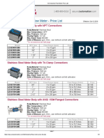 Assured Automation Flow Meter Price List PDF