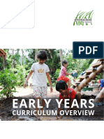 Early Years: Curriculum Overview