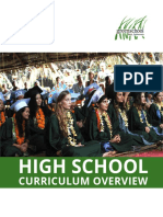 High School: Curriculum Overview