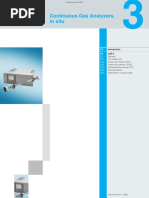 Continuous Gas Analyzers, in Situ