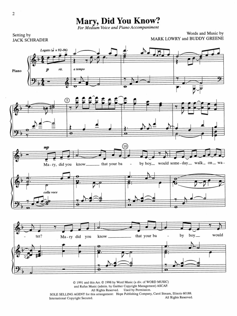 mary did you know pdf | pdf