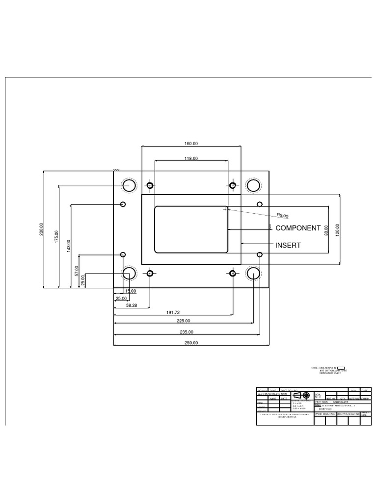 Core Drawing Model | PDF | Industrial Processes | Crafts