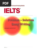 IELTS Problem-Solution Essay