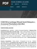 CASE NO.5 Lembaga Minyak Sawit Malaysia v. Arunamari Plantations SDN BHD - HSK