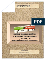 AUXILIAR - Bazele Contabilitatii Auxiliar Cl. A IX-A