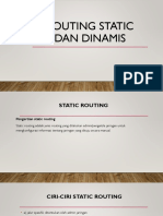 Routing Static Dan Dinamis