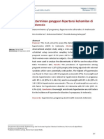 Determinan Gangguan Hipertensi Kehamilan Di Indonesia: Determinants of Pregnancy Hypertensive Disorders in Indonesia