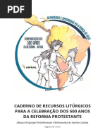 Caderno de Recursos Litúrgicos Para a Celebração Dos 500 Anos Da Reforma Protestante