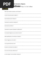 Questionnaire (La Reine Des Fourmis A Disparu)