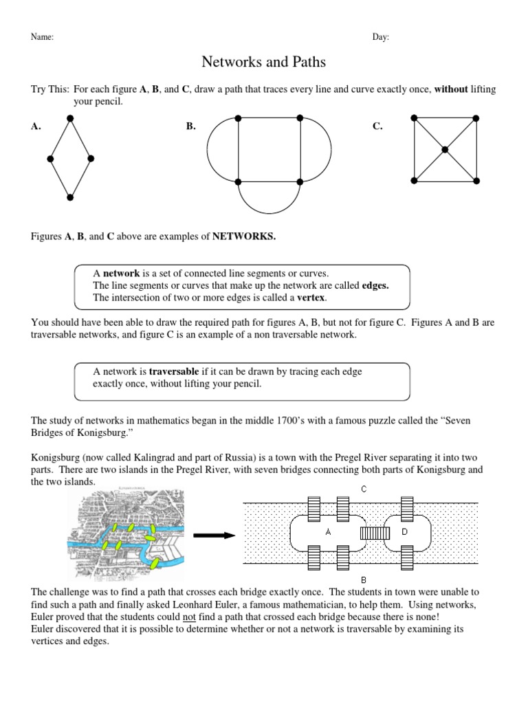 Traversable Worksheet Vertex Geometry Vertex Graph Theory
