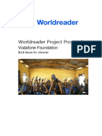 Worldreader Project Proposal: Vodafone Foundation