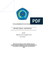 Tugas Keperawatan Paliatif Analisis Jurnal