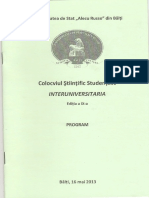 Interuniversitaria Program