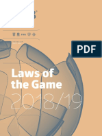 Laws of The Game 2018 19 PDF