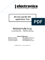 RS-422 and RS-485 Application Note: B&B Electronics Mfg. Co. Inc