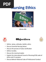Nursing Ethics 2018