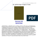 Aprendiendo A Aprender PDF