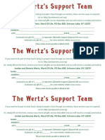 Wertz Support Slip (3 Up)
