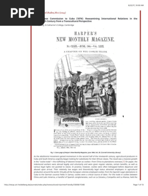 The Chinese Comission to Cuba