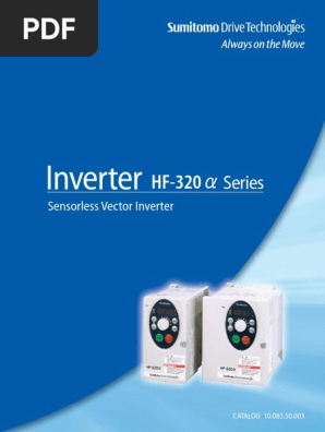 Sumitomo HF-320α Inverter Catalog | PDF | Power Inverter | Power