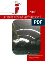 Plan de Área 2018 - Matematicas