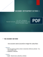 Basics of Seismic Interpretatation 1