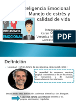 Inteligencia Emocional, Calidad de Vida