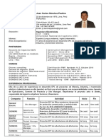 CV Juan Carlos Sánchez