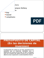 Presupuesto de Capital