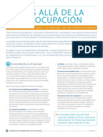 Folleto de La Ansiedad PDF